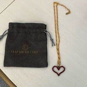 Elizabeth Cole Heart Necklace